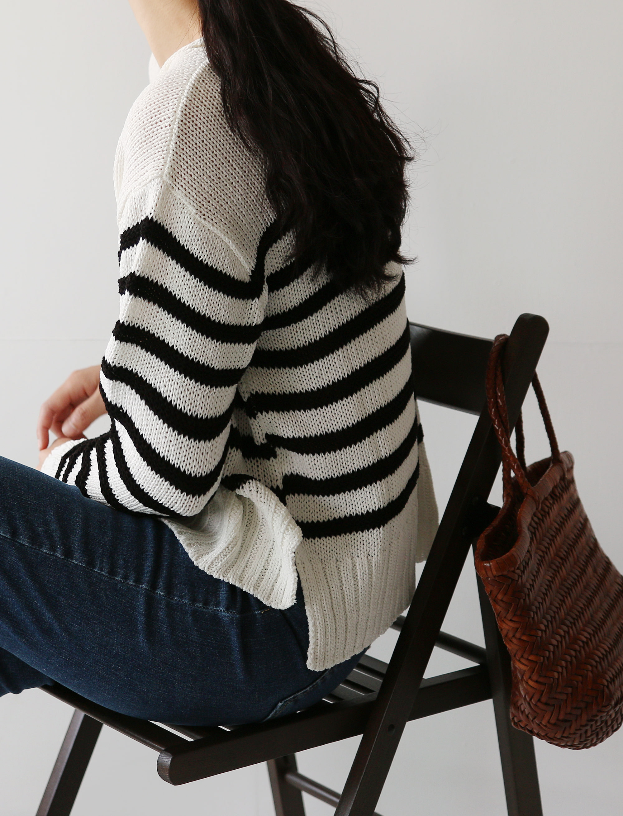 summer stripe knit